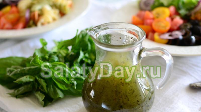 Diet sauces for salads: when “tasty” does not mean “high in calories”