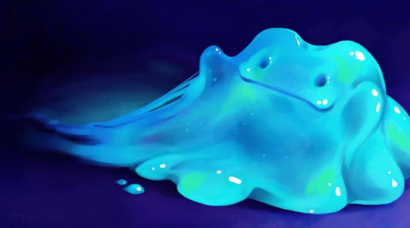 How to make slime from water, shampoo and soda